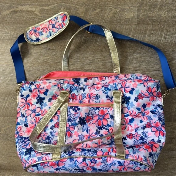 Lilly Pulitzer Party like a Lobstar Insulated Beach Tote Shoulder Bag